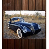 Металлическая табличка Jaguar XK120M Fixed Head Coupe